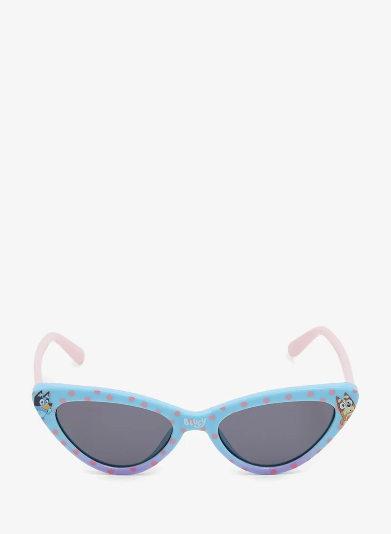 Redtag Girl Blue And Pink Bluey Print Sunglasses