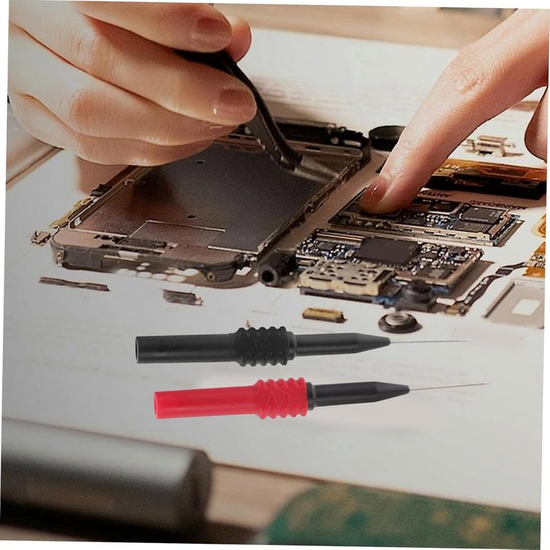 PartyKindom 5pcs Wire Piercing Test Probes with Protective Cover for Automotive Electrical Testing Multimeter - Image 5