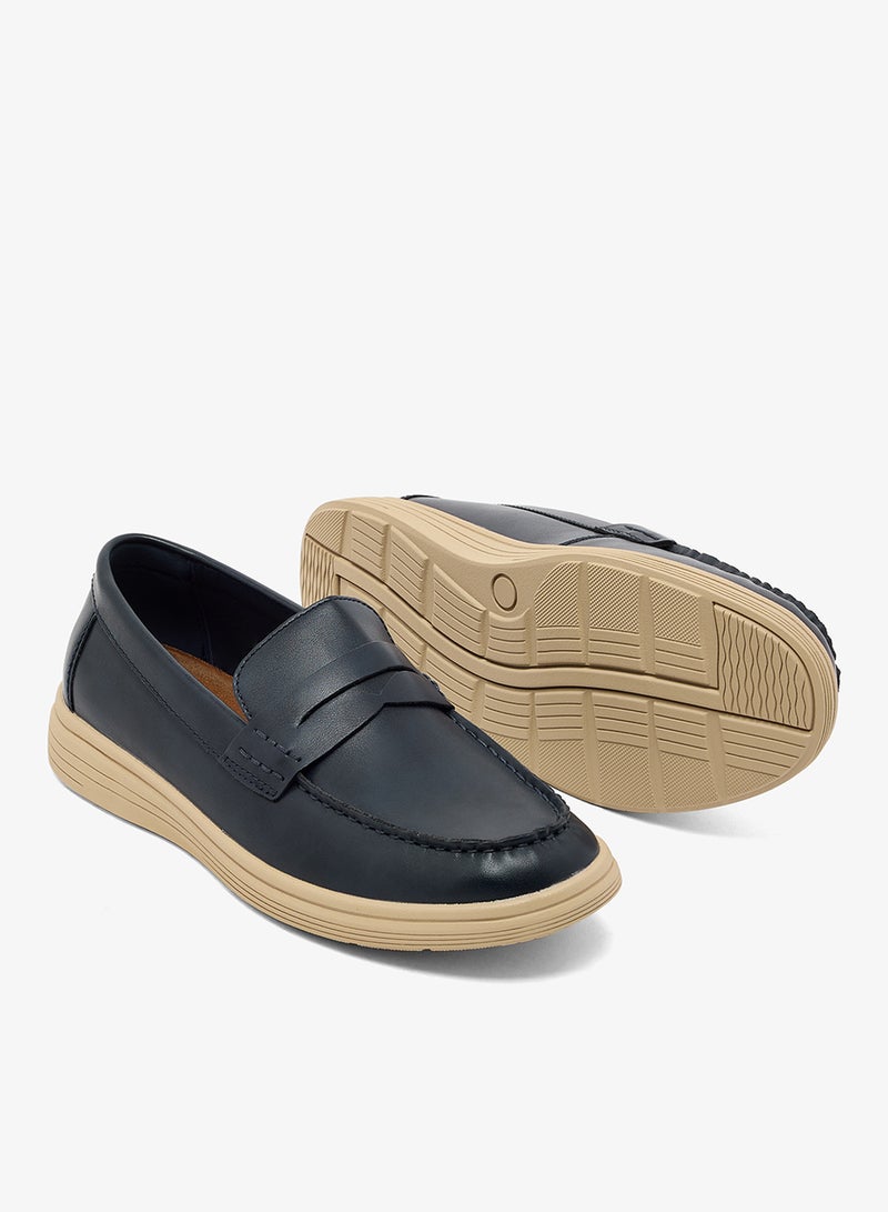 Robert Wood Casual Penny Cup Sole Loafers - Image 3