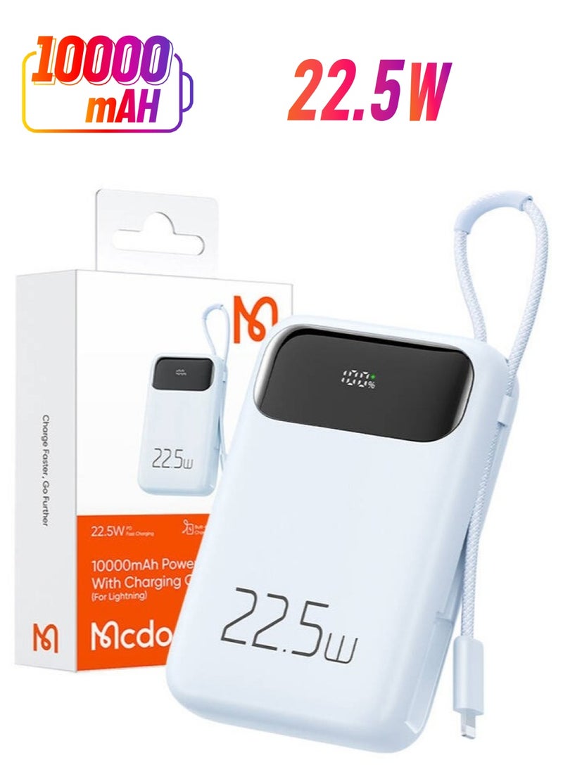 مكدودو ماكدودو باور بانك MC-3254 10000 مللي أمبير، 22.5 واط حتى C - Image 1