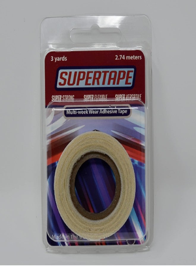 Supertape 1/2" X 3 yard roll Double side adhesive with Plastic Storage Case