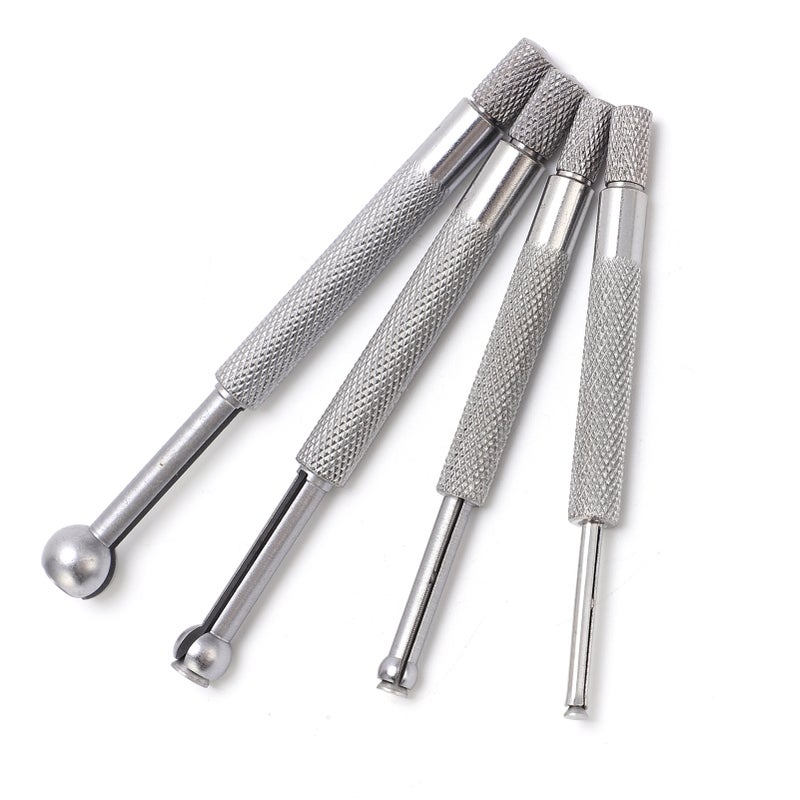 4PCS Telescopic Gauge Full Ball Gauge Bore Gauge Set 3‑13mm for Measuring Hole Slit - Image 3