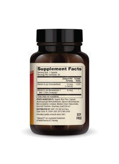 Dr. Mercola Vitamins D3 & K2 Low Dose, 1,000 IU Vitamin D3 & 45 mcg Vitamin K2 (MK-7) Per Capsule, 30 Capsules, Dietary Supplement  - Image 2