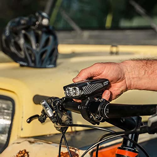 NiteRider نظام إضاءة دراجة نيترايدر لومينا دوال 1800 القابل لإعادة الشحن لمستخدمي الدراجات الجبلية والطرق مزدوجة LED قوي لومن مقاوم للماء مصباح أمامي للدراجة سهل التركيب لسلامة ركوب الدراجات - Image 2