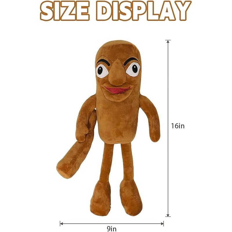 TBKETR Italian Brainrot,Tung Tung Tung Sahur Plushies Toy 16inch for Fans Gift, Soft Stuffed Animal Pillow for Home Kids' Bedroom Decor, Birthday  Choice for Boys Girls(Tung) - Image 2