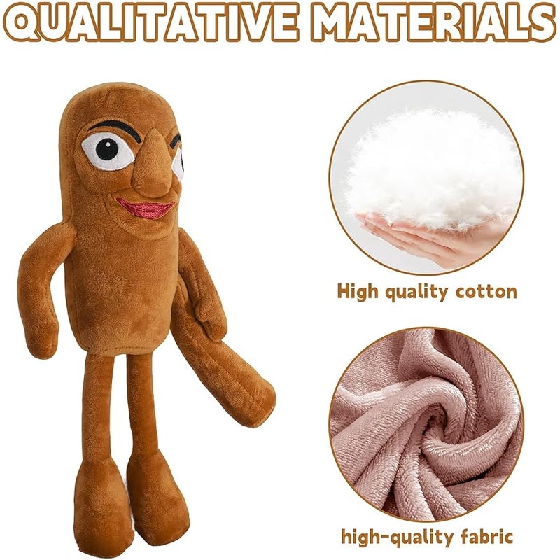 TBKETR Italian Brainrot,Tung Tung Tung Sahur Plushies Toy 16inch for Fans Gift, Soft Stuffed Animal Pillow for Home Kids' Bedroom Decor, Birthday  Choice for Boys Girls(Tung) - Image 3