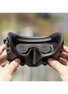 ماركة غير محددة Sunnylife ينطبق على غطاء حماية عدسة DJI Avata Goggles2 مقاوم للغبار والخدش VR غطاء حافظة من السيليكون - اللون: أسود  - Image 5