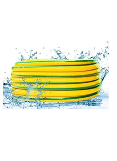 Jovial Garden Hose Reinforced (Yellow) 1/2 Inch 50 Meter Irrigation Water Hose Flexible Watering hose, Made in ITALY  - Image 1