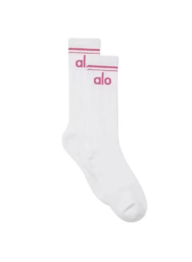 Alo Yoga Meia  Unisex Half-Crew Throwback Long tube