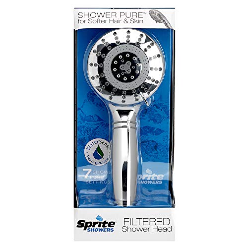 Sprite Showers Pure 7-Setting Filtered 1.75GPM Shower Handle in Chrome - Image 3