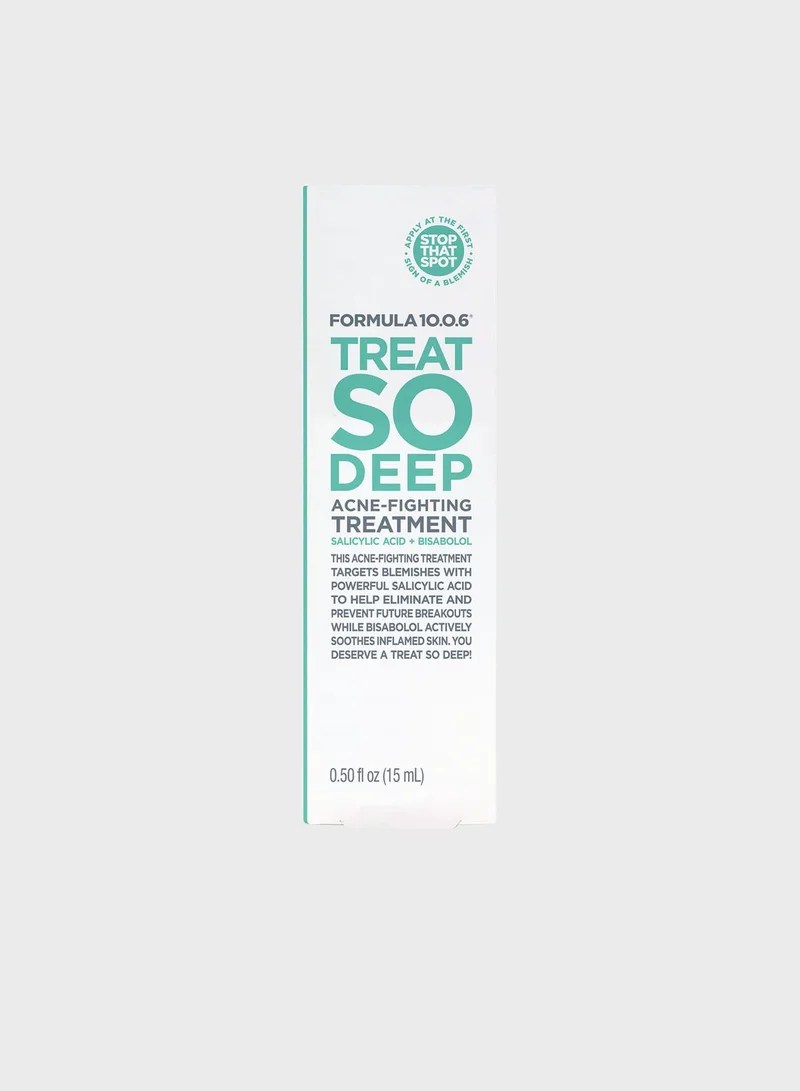 FORMULA 10.0.6 Treat SO Deep Acne-Fighting Treatment Salicylic Acid + Bisabolol