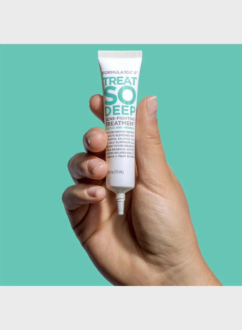 FORMULA 10.0.6 Treat SO Deep Acne-Fighting Treatment Salicylic Acid + Bisabolol
