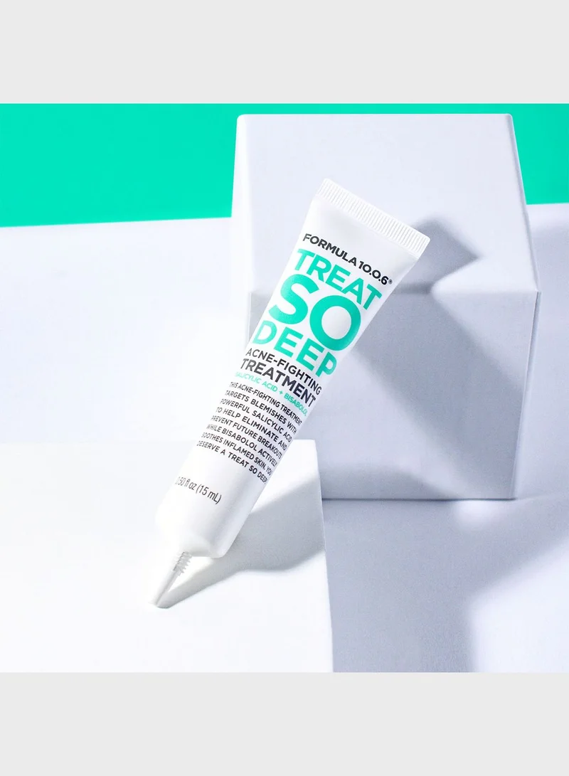 FORMULA 10.0.6 Treat SO Deep Acne-Fighting Treatment Salicylic Acid + Bisabolol