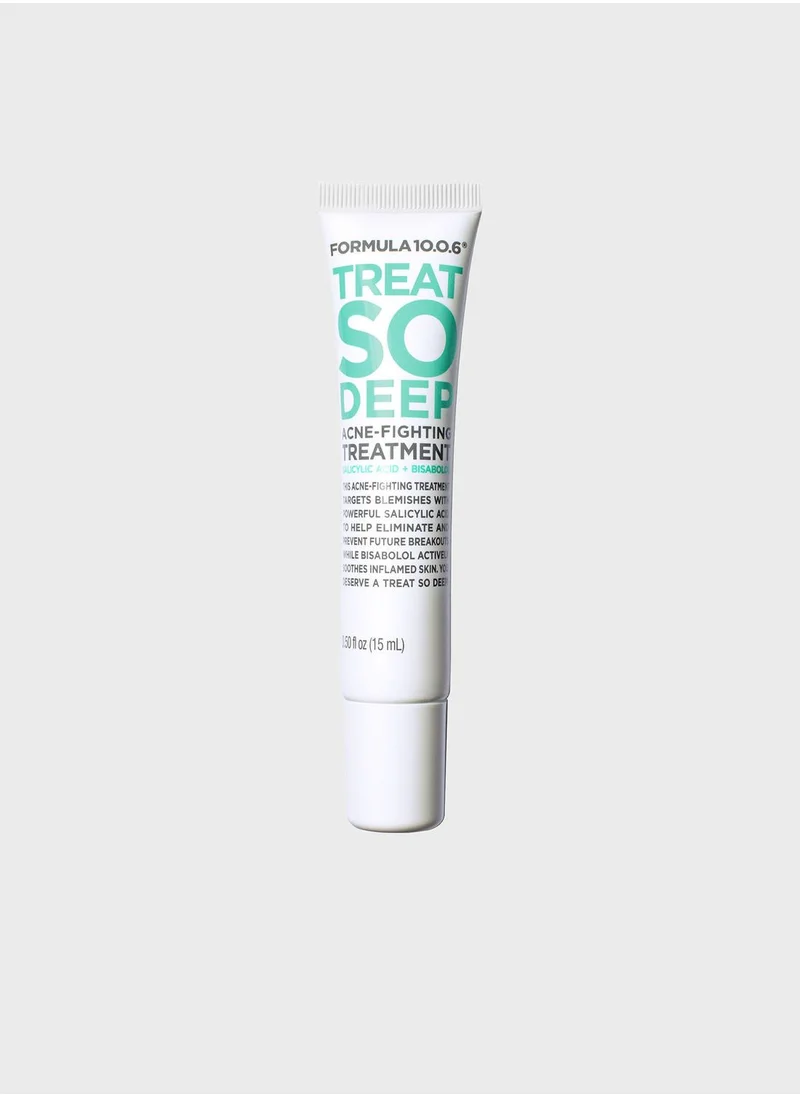 FORMULA 10.0.6 Treat SO Deep Acne-Fighting Treatment Salicylic Acid + Bisabolol