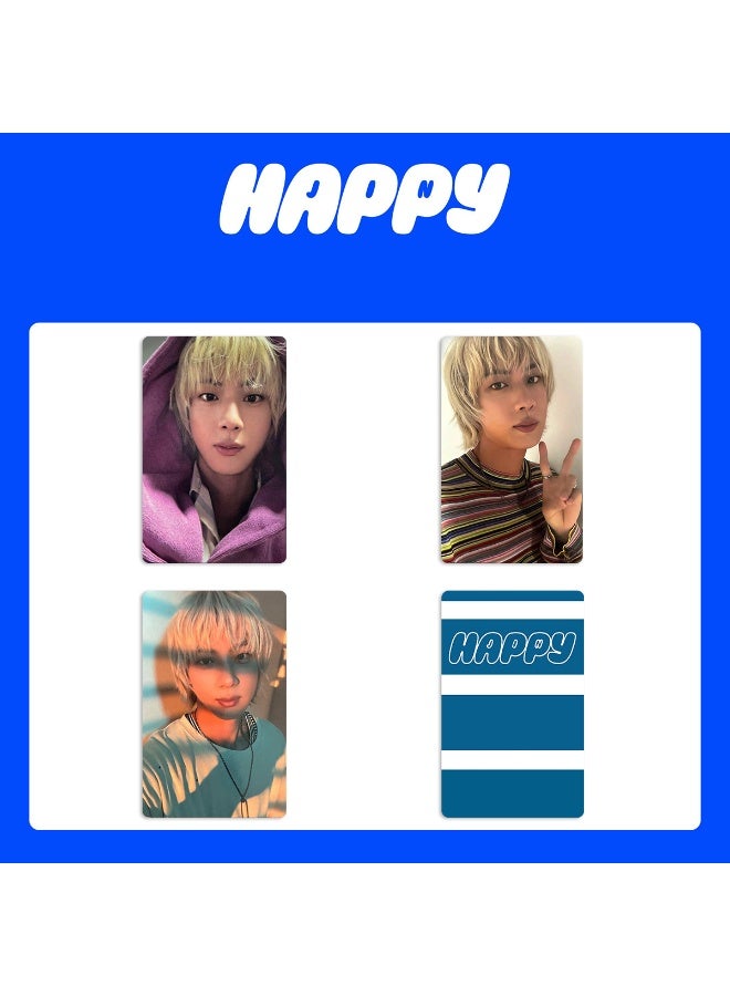 NIBEMINENT 3 قطع كيبوب بي تي إس - بطاقات ليمو جين السعيدة لهدايا مجموعة المعجبين - Image 1