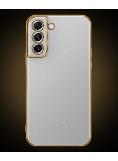 Samsung Galaxy S22 Plus Classic Series Clear Case with Electroplating Frame 6D Plating Camera Lens Protection Design Gold - pzsku/ZAB2270CF42E0EB1AE7DDZ/45/_/1652010816/fbf84c6a-8aba-49af-a3cf-1b29bfa5c267