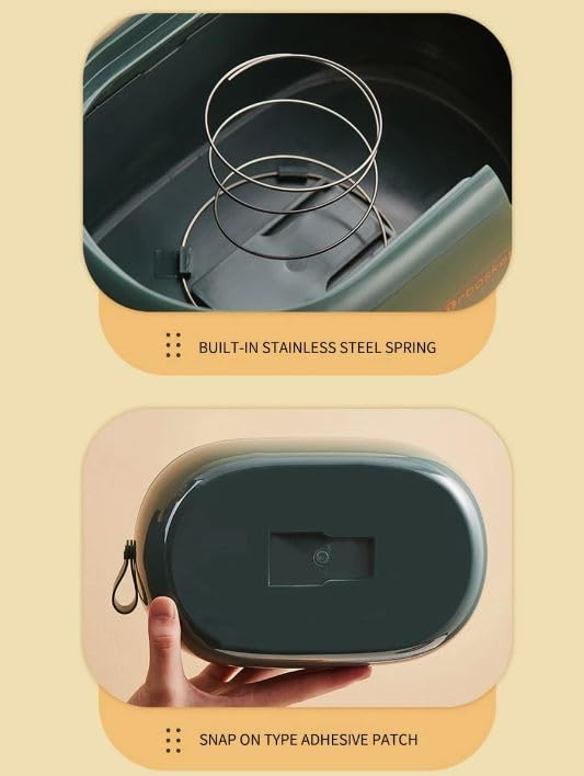 Snivy Snivy Tissue Box Cover, Clear Tissue Box Holder, Dispenser Holder Case Dryer Sheet Holder for Car, Bathroom, Kitchen, Office, Living Room, Home, Laundry, Counter and Table  - Image 3