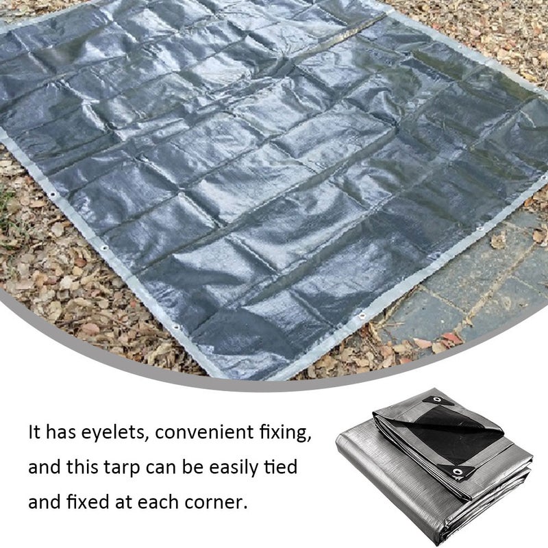 1 Tarp Tarpaulin Rainproof Plant Cover - Image 3