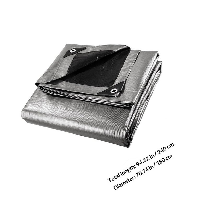 1 Tarp Tarpaulin Rainproof Plant Cover - Image 2