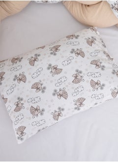 FUN MOMENT Snail Baby Bed Rails with Mattress and Pillows 6 Pieces  - Image 4