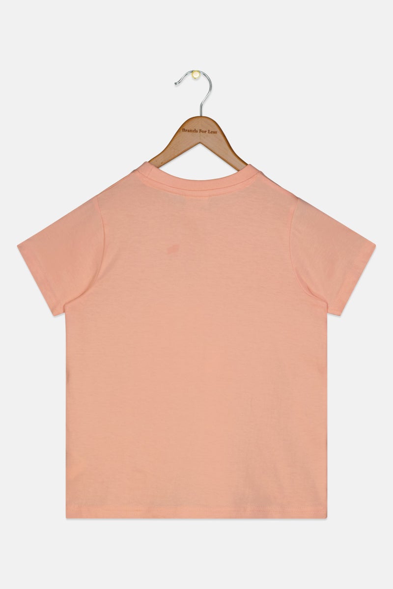 MARVEL Spidey Amazing Friends Kid Boy Crew Neck Short Sleeve Graphic Print T-Shirt, Peach - Image 3