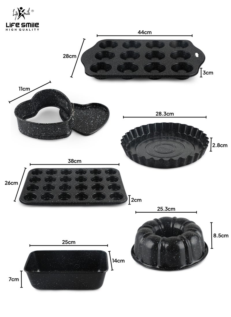 Life Smile Non-Stick Carbon Steel Baking Pans | The Perfect Way to Bake Without Mess  - Image 2