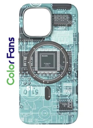 Green/Circuit Board