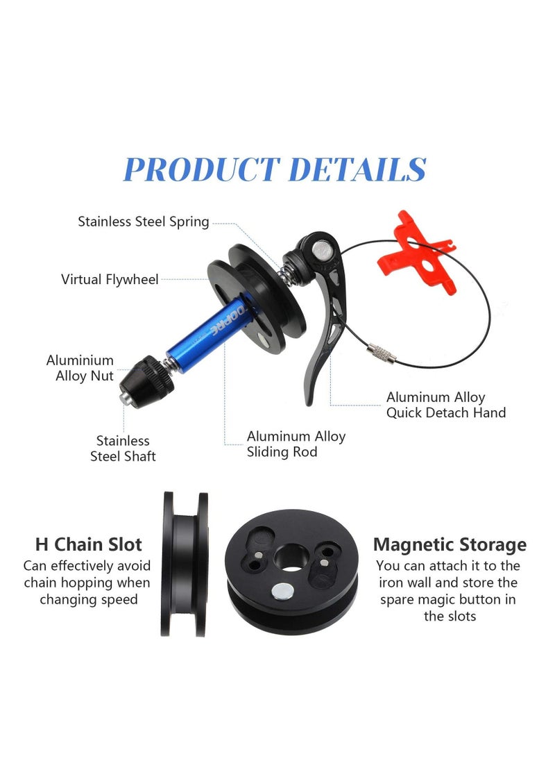 Y&D SYOSI Bike Chain Keeper, Bicycle Holder Dummy Hub Keeper for Cleaning Transporting Lubing Storing  - Image 3