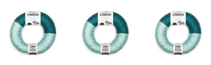 Caron Simply PagodaGlacier Yarn  3 Pack of 140g5oz  Acrylic  4 Medium Worsted  250 Yards  Knitting Crocheting  Crafts