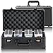 VEVOR 120 PSA Graded Card Storage Box 4 Slots with Coded Lock Foam Dividers Graded Sports Cards Holder Carrying Case for 84 BGS Cards 96 SGC Cards 428 Top Loaders or 999 Loose Cards - Image 3