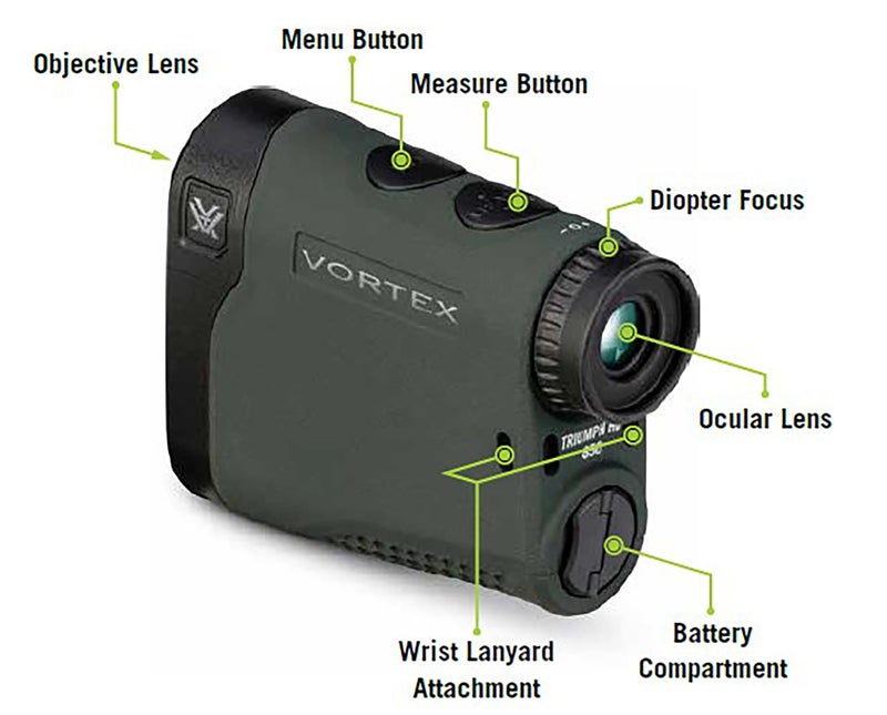 VORTEX مقياس المسافة بالليزر فورتكس تريومف HD 850 - Image 5