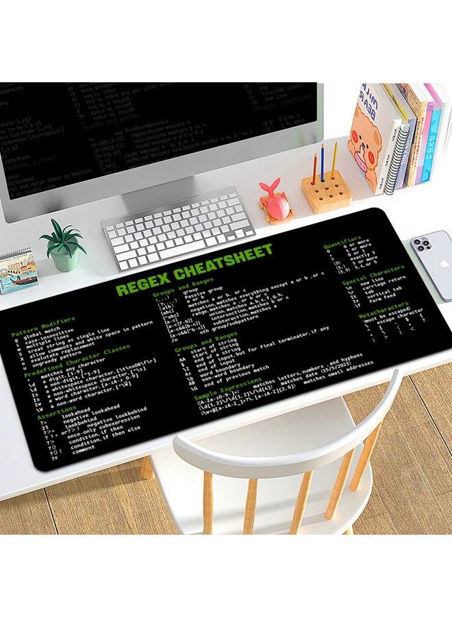 Super-large Shortcut Mouse Pad Office Special Extra-large Thickened Mouse Pad Computer Desk Pad Office Desk Pad Dirty Resistant 