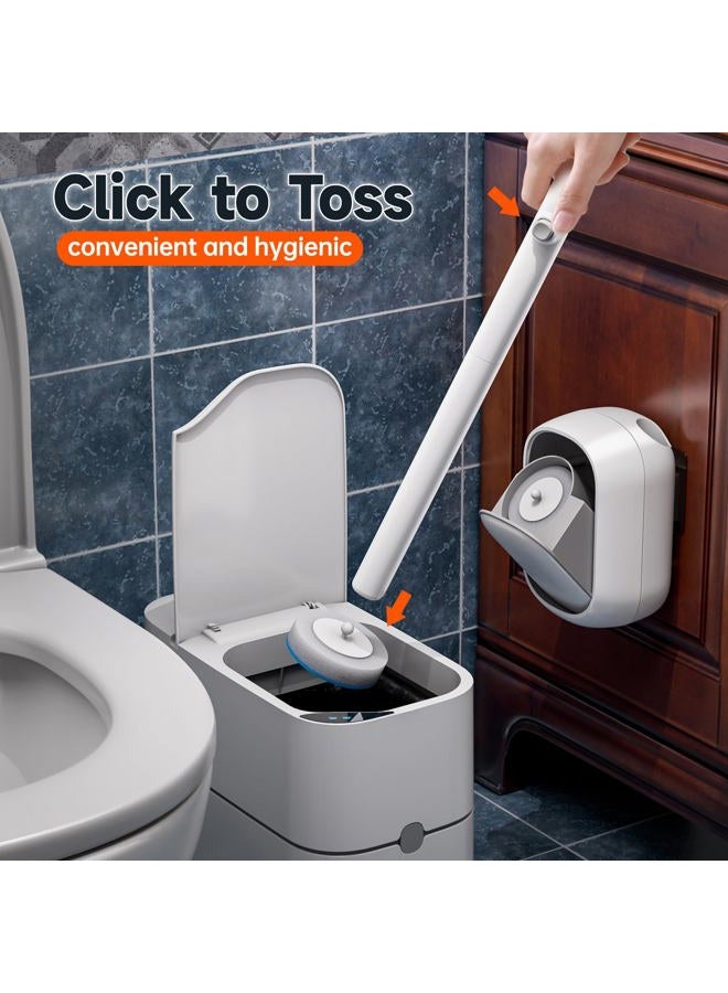 CTIME Disposable Toilet Brush with 30 Brush Heads - Image 5