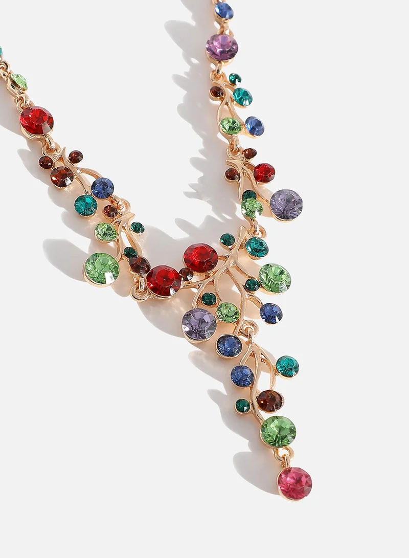 SOHI Stone Designer Artificial Necklace Jewellery