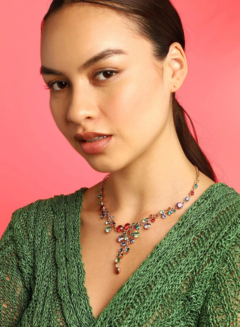 SOHI Stone Designer Artificial Necklace Jewellery