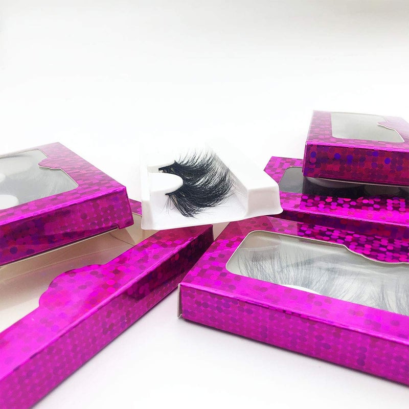 mikiwi Wholesale 25mm Mink Lashes Mikiwi E01-5, Real Mink EyeLashes, Thick HandMade Full Strip Lashes, Crueltyl Free Fluffy Lash, Dramatic Lashes for Halloween Party, 3D Mink Lashes Bulk Pack-5 - Image 3