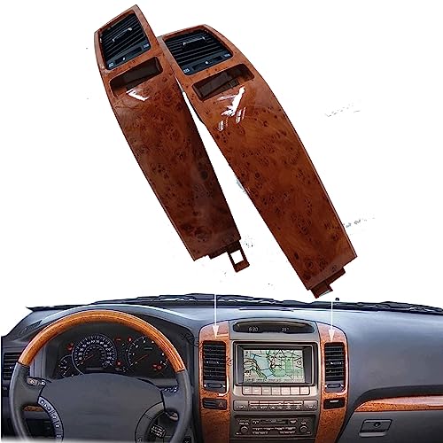 ASVEGE Center Dash A/C Outlet Air Vent Panel for TOYOTA PRADO Lexus GX470 2002-2009 55474-60040 (Burgundy) - Image 1