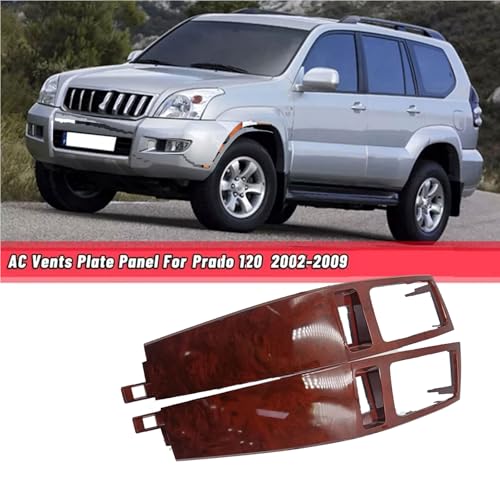 ASVEGE Center Dash A/C Outlet Air Vent Panel for TOYOTA PRADO Lexus GX470 2002-2009 55474-60040 (Burgundy) - Image 3