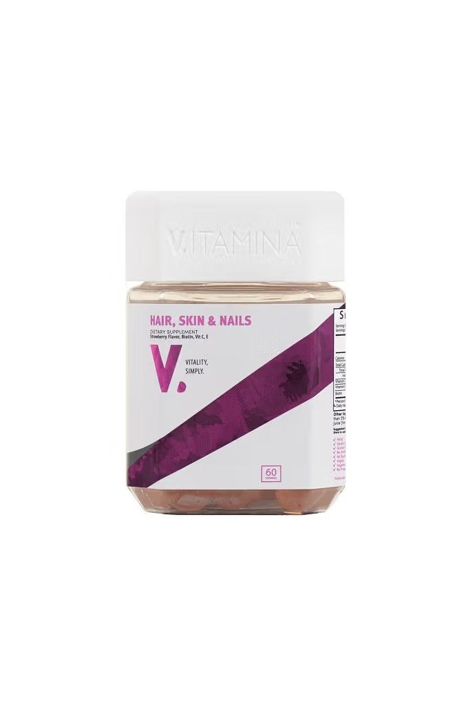 Vitamina Hair, Skin & Nails Gummies – 60 Gummies - Image 1