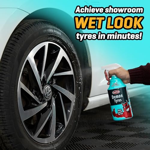 CarPlan Demon Tyres 169 fl Oz (5L) Refill Pack - Wet Look Tyres - Image 4