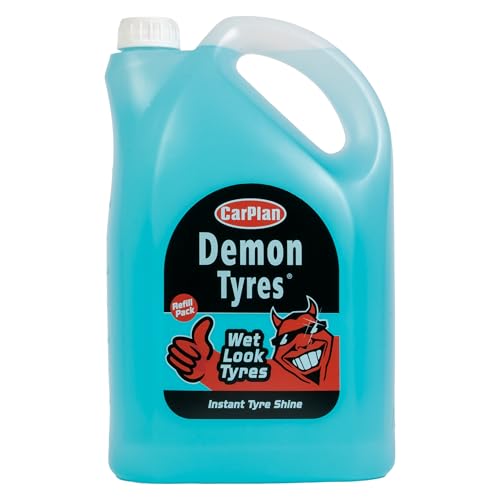 CarPlan Demon Tyres 169 fl Oz (5L) Refill Pack - Wet Look Tyres - Image 1