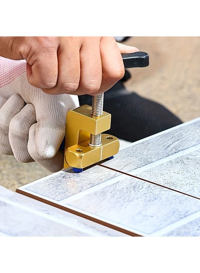 Manual Tile Cutter Titanium Alloy Glass Tile Border Opener Retractable Handle DIY - Image 2