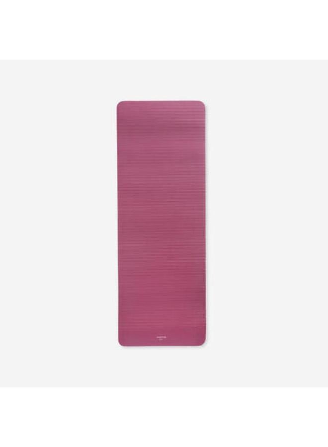 دوميوس سجادة تمارين بيلاتس 170 سم × 58 سم × 15 ملم - Comfort 500 أحمر غامق