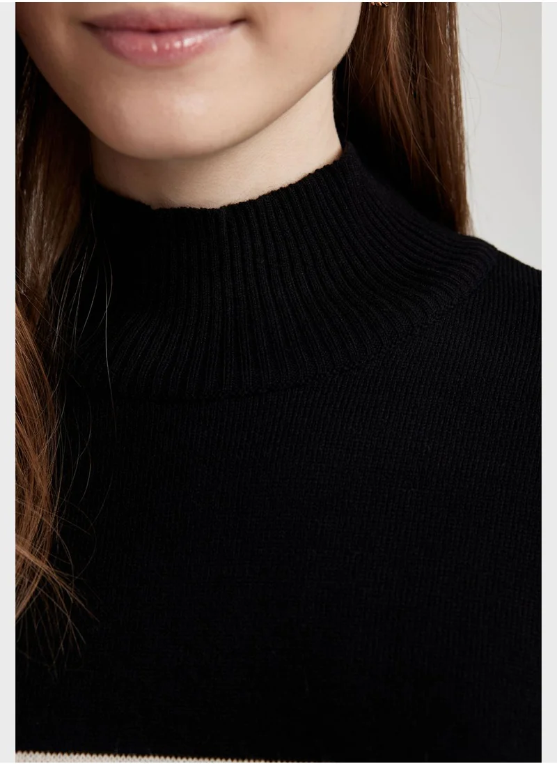 DeFacto Stripe Detail Sweater