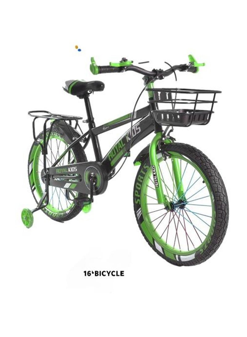 Rally Metallic Bicycle With Disc Brakes Size 16