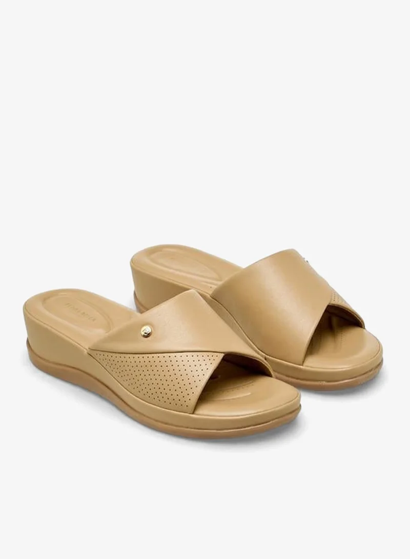 Flora Bella By Shoexpress Flora Bella Women Perforated Wedge Heel Sandals