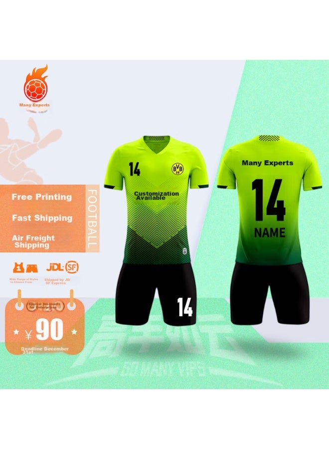 So Many Vips High-end Soccer Jersey Customization For Men And Women, Short-sleeve Sports Set For Matches And Training, Printed Gs6328 White XL - Image 4