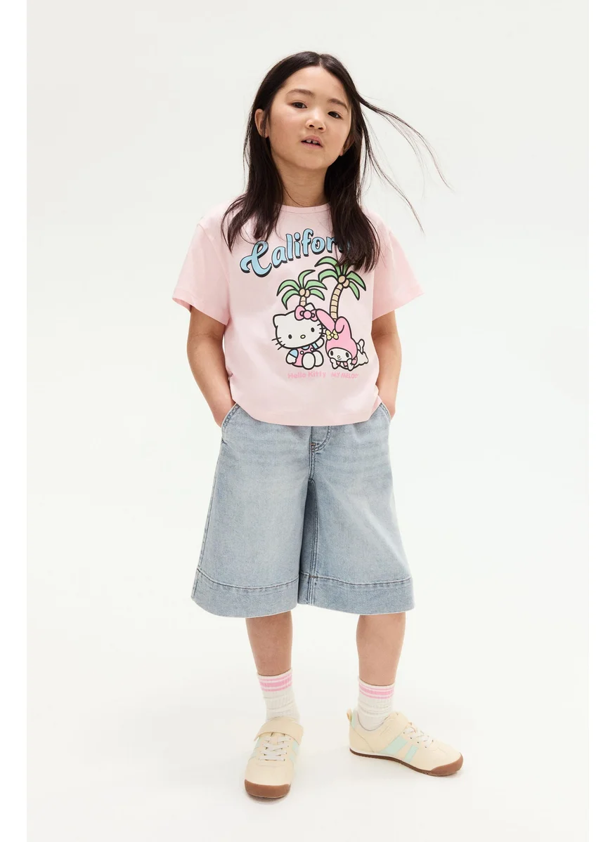 H&M Printed Cotton T-Shirt
