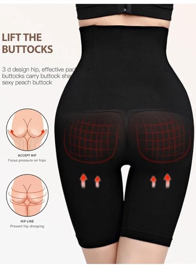 1pcs High Waisted Body Shaper Shorts Shapewear for Women Tummy Control Thigh Slimming Technology (Black, XL/XXL) - Image 5