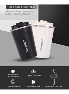 Marzo Vacuum Insulated Coffee Mug Black 510ml  - Image 3